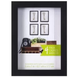 12 Packs: 4 Ct. (48 Total) Black 5" X 7" Shadow Box By Studio Décor® -Tailoring Master 10226846 r