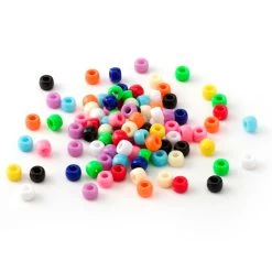 1lb. Multicolor Pony Beads By Creatology™, 6mm X 9mm -Tailoring Master 10269498 20