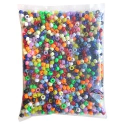 1lb. Multicolor Pony Beads By Creatology™, 6mm X 9mm -Tailoring Master 10269498 4