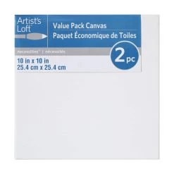 12 Packs: 2 Ct. (24 Total) Value Pack Canvas, By Artist's Loft® Necessities™ 33 12 Packs: 2 Ct. (24 Total) Value Pack Canvas, By Artist's Loft® Necessities™ -Tailoring Master 10473157 1