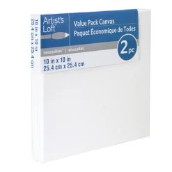 12 Packs: 2 Ct. (24 Total) Value Pack Canvas, By Artist's Loft® Necessities™ 35 12 Packs: 2 Ct. (24 Total) Value Pack Canvas, By Artist's Loft® Necessities™ -Tailoring Master 10473157 2