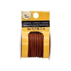 Saddle Tan Deerskin Lace Cord By Bead Landing™