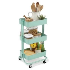 Lexington 3-Tier Rolling Cart By Simply Tidy™ -Tailoring Master 10503531 u