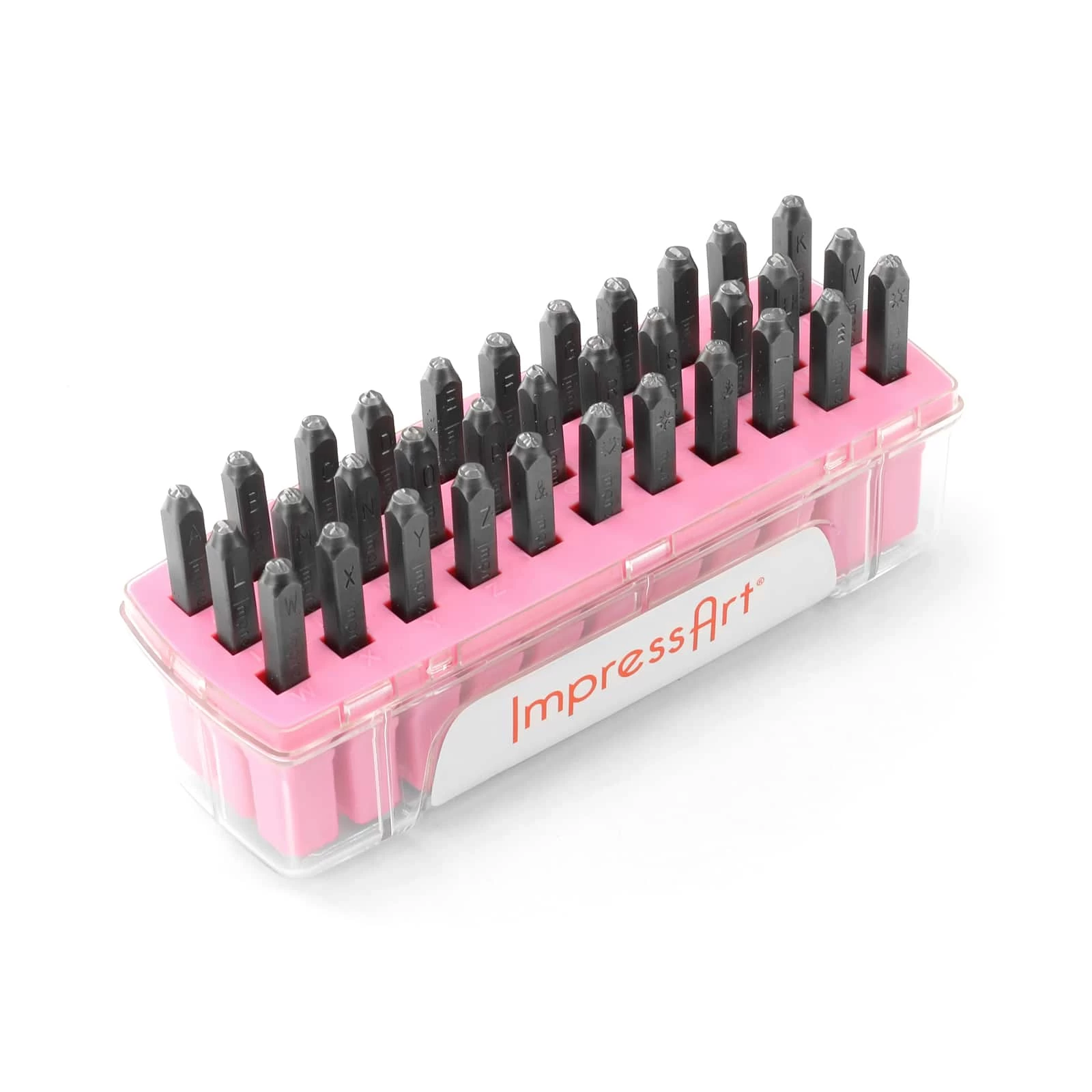 ImpressArt® Melody™ Mid-Range Metal Stamps, Uppercase Letters 1 ImpressArt® Melody™ Mid-Range Metal Stamps, Uppercase Letters