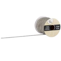 Rhodium Mini Curb Chain Spool By Bead Landing™ -Tailoring Master 10506427