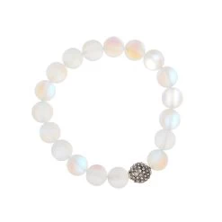 Signature Color Shop White Moonstone Bracelet By Bead Landing™
