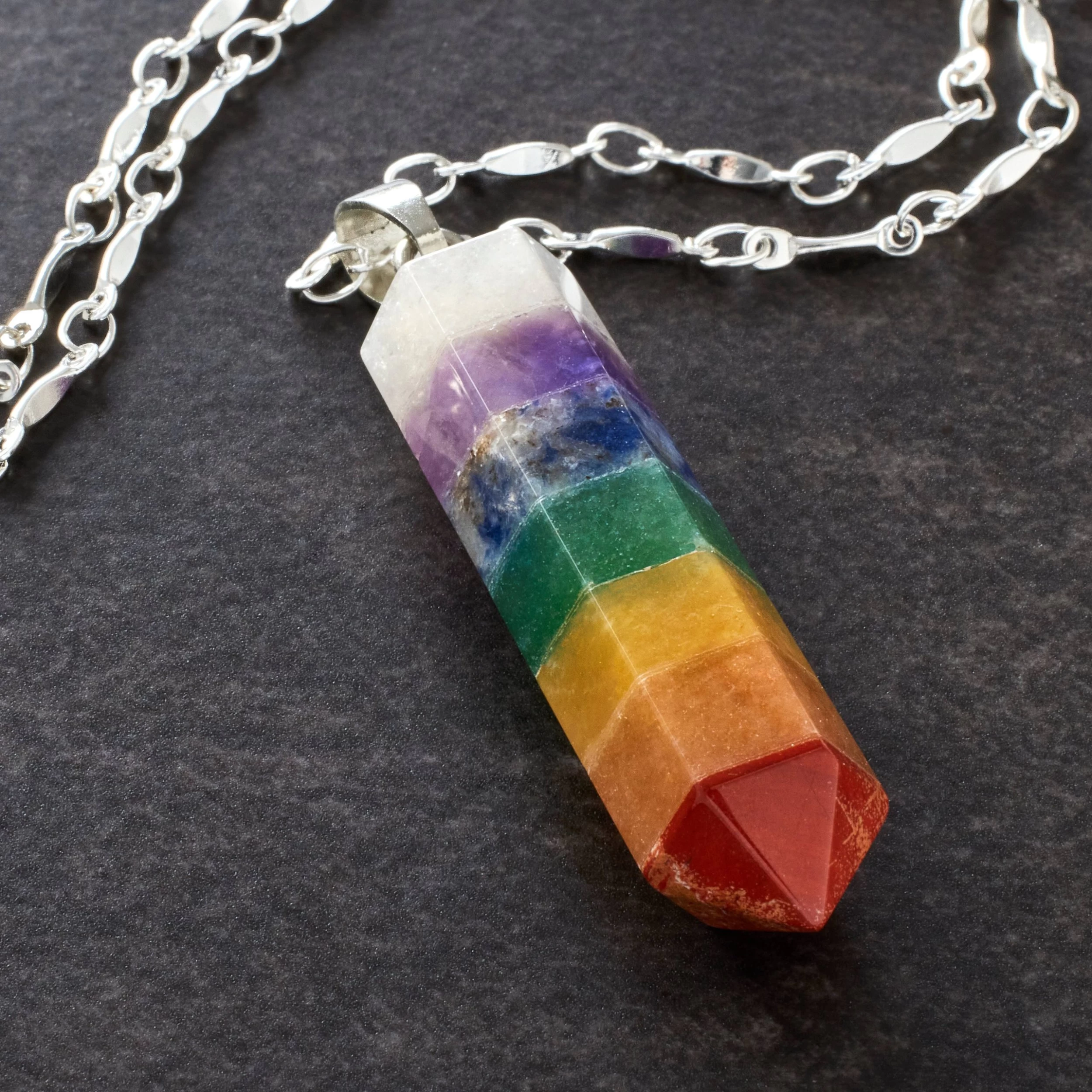 Positive Intentions Chakra Arrow Pendant By Bead Landing™ 2 Positive Intentions Chakra Arrow Pendant By Bead Landing™ - Image 2