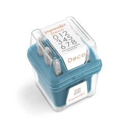 ImpressArt® Deco Number Metal Stamp Set -Tailoring Master 10581334 2