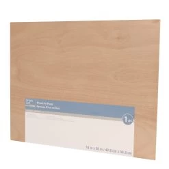 12 Pack: 16" X 20" Unfinished Wood Art Panel By Artist's Loft™ Necessities™