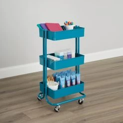 Lexington 3-Tier Rolling Cart By Simply Tidy™ -Tailoring Master 10623988 20