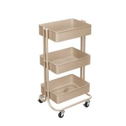 Lexington 3-Tier Rolling Cart By Simply Tidy™ -Tailoring Master 10626101 1