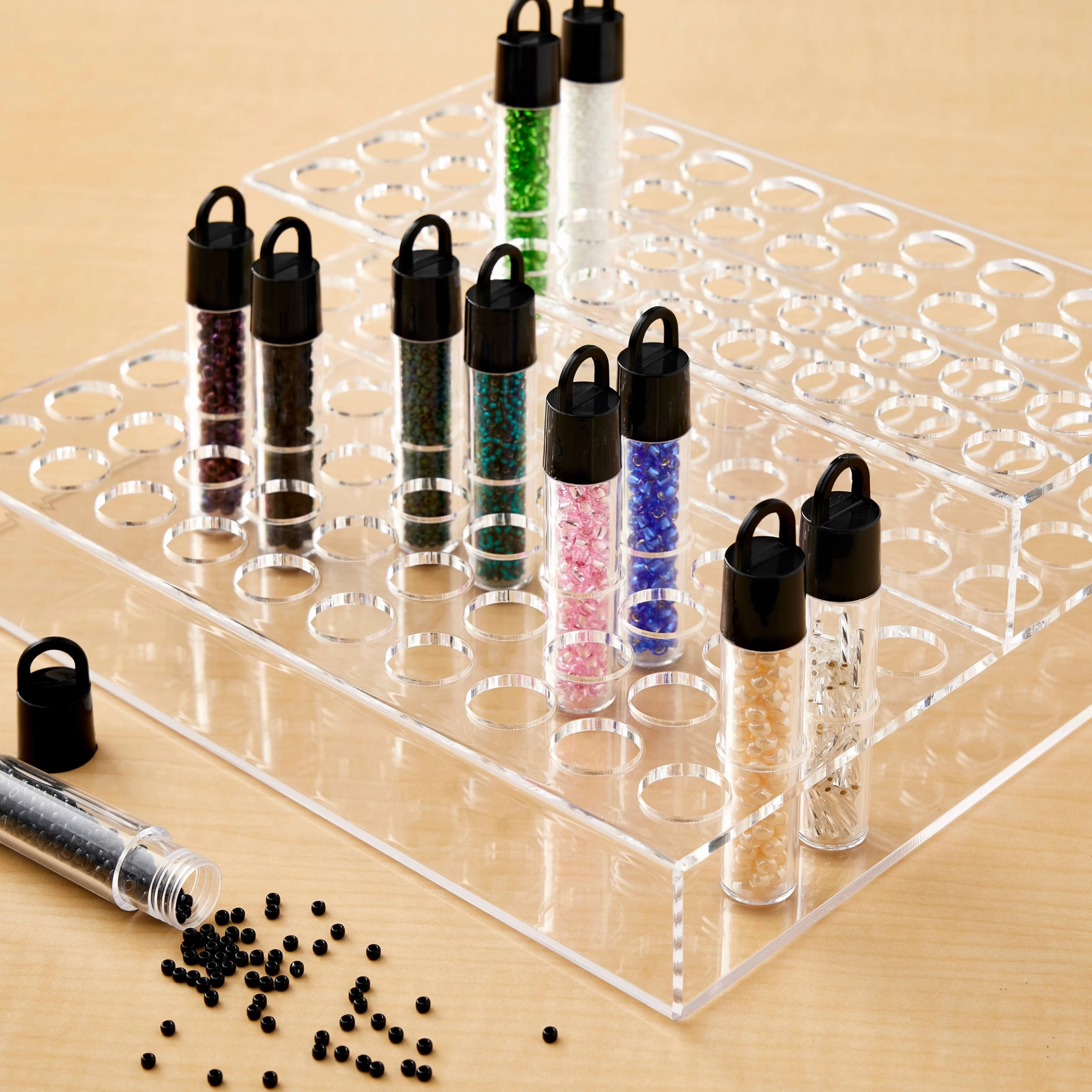 Seed Bead Storage Tube Holder By Simply Tidy™ 2 Seed Bead Storage Tube Holder By Simply Tidy™ - Image 2