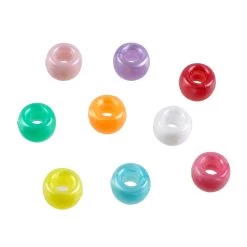 1lb. Multicolor Pony Beads By Creatology™, 6mm X 9mm -Tailoring Master 10647495 2