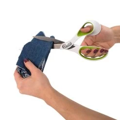 Westcott® Carbo Titanium 9" Bent Scissors With Serrated Blade -Tailoring Master 10664275 3