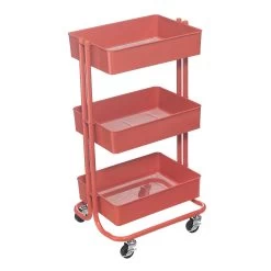 Lexington 3-Tier Rolling Cart By Simply Tidy™ -Tailoring Master 10682468 2