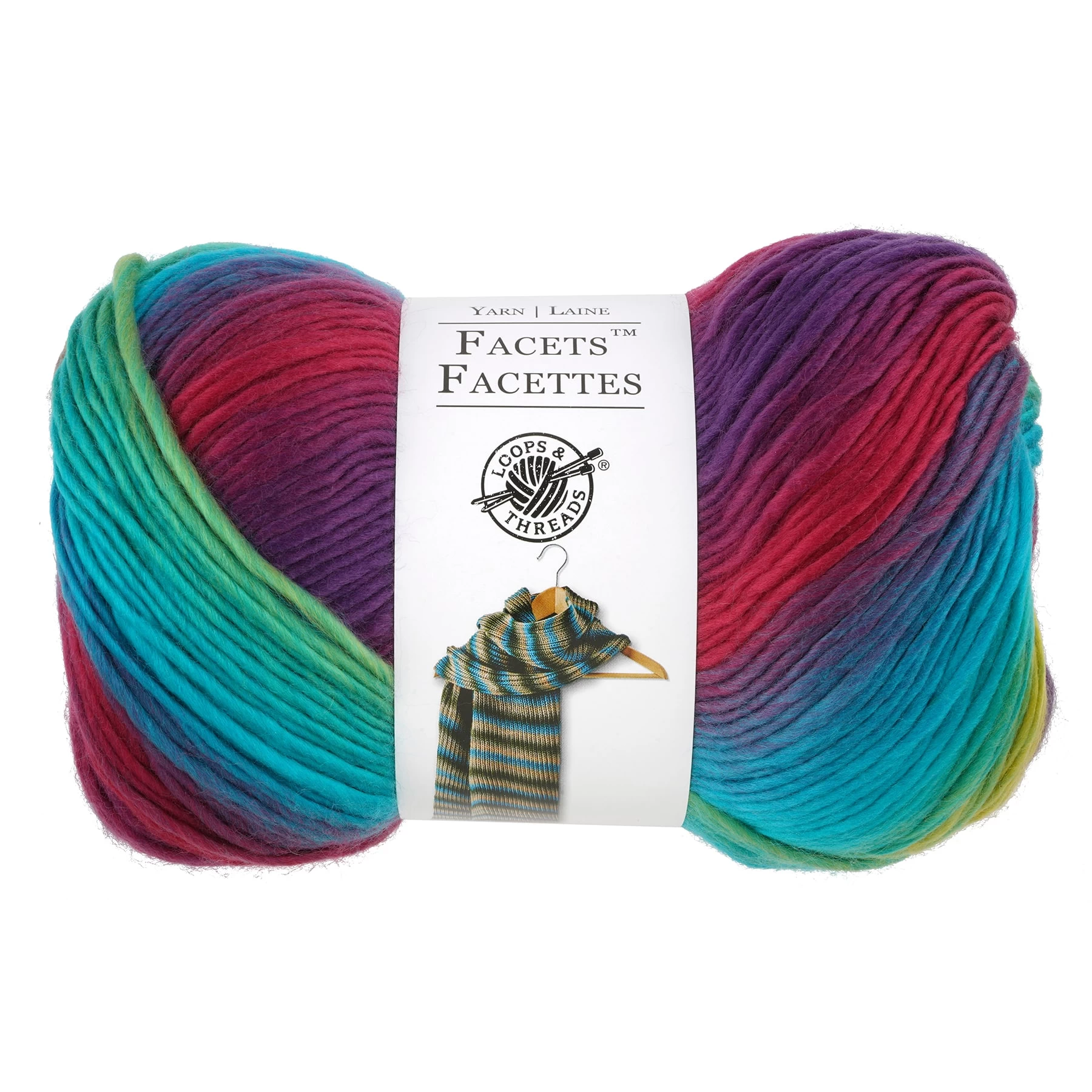 15 Pack: Facets™ Yarn By Loops & Threads® 15 15 Pack: Facets™ Yarn By Loops & Threads® - Image 15