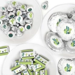 Big Dot Of Happiness Prickly Cactus Party - Fiesta Party Candy Favor Sticker Kit - 304 Pieces