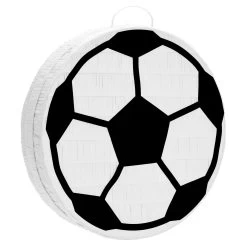 Soccer Ball Pinata For Sports Themed Birthday Party Decorations, Small (13 X 13 X 3 In)