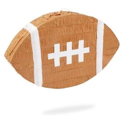 Small Football Pinata For Sports Birthday Party Decorations (16.5 X 10 X 3 In)