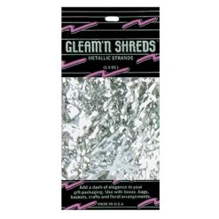 Party Central Club Pack Of 12 Silver Contemporary Strands 1.5 Oz.