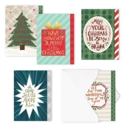 Hortense B. Hewitt Co. Sparkle Holiday Cards