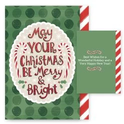 Hortense B. Hewitt Co. Sparkle Holiday Cards -Tailoring Master D231864S 4