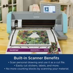 Brother SDX125E ScanNCut DX With 76 SVG Files -Tailoring Master D238891S 5