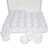 The Beadsmith® 6.5'' X 5.5'' X 1'' Clear Storage Box With Jars