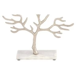 CosmoLiving By Cosmopolitan 10" Silver Tree Jewelry Stand -Tailoring Master D365552S 2