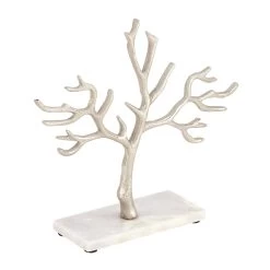 CosmoLiving By Cosmopolitan 10" Silver Tree Jewelry Stand -Tailoring Master D365552S 3
