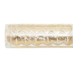 12" Gold & White Mango Wood Jewelry Stand -Tailoring Master D365564S 6