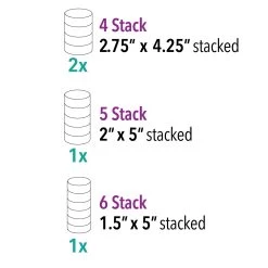 The Beadsmith® Stack Jar Set -Tailoring Master D400437S 3