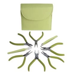 The Beadsmith® Fashion Color Plier Set & Clutch