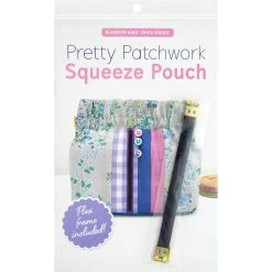 Zakka Workshop Pretty Patchwork Squeeze Pouch Kit