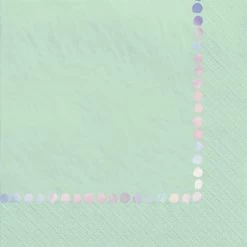 AMSCAN Opalescent Lunch Napkins, 80ct.