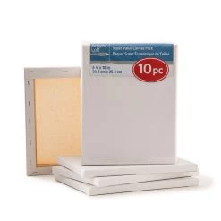 4 Packs: 10 Ct. (40 Total) 8" X 10" Super Value Canvas By Artist's Loft® Necessities™ -Tailoring Master MP131568 21