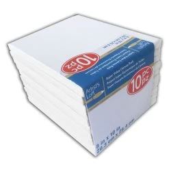4 Packs: 10 Ct. (40 Total) 8" X 10" Super Value Canvas By Artist's Loft® Necessities™ -Tailoring Master MP131568 3