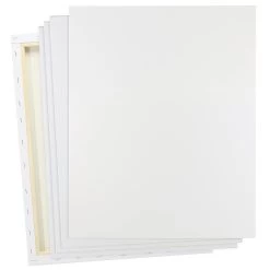 4 Packs: 5 Ct. (20 Total) 16" X 20" Super Value Canvas By Artist's Loft® -Tailoring Master MP131611 4