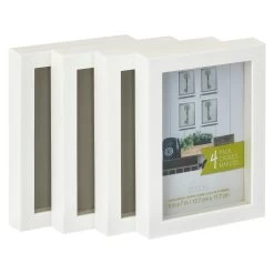 12 Packs: 4 Ct. (48 Total) White 5" X 7" Shadow Box By Studio Décor® 5 12 Packs: 4 Ct. (48 Total) White 5" X 7" Shadow Box By Studio Décor® -Tailoring Master MP271933 31