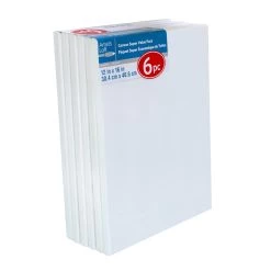 4 Packs: 6 Ct. (24 Total) 12" X 16" Super Value Canvas By Artist's Loft® Necessities™ 11 4 Packs: 6 Ct. (24 Total) 12" X 16" Super Value Canvas By Artist's Loft® Necessities™ -Tailoring Master MP276631 3