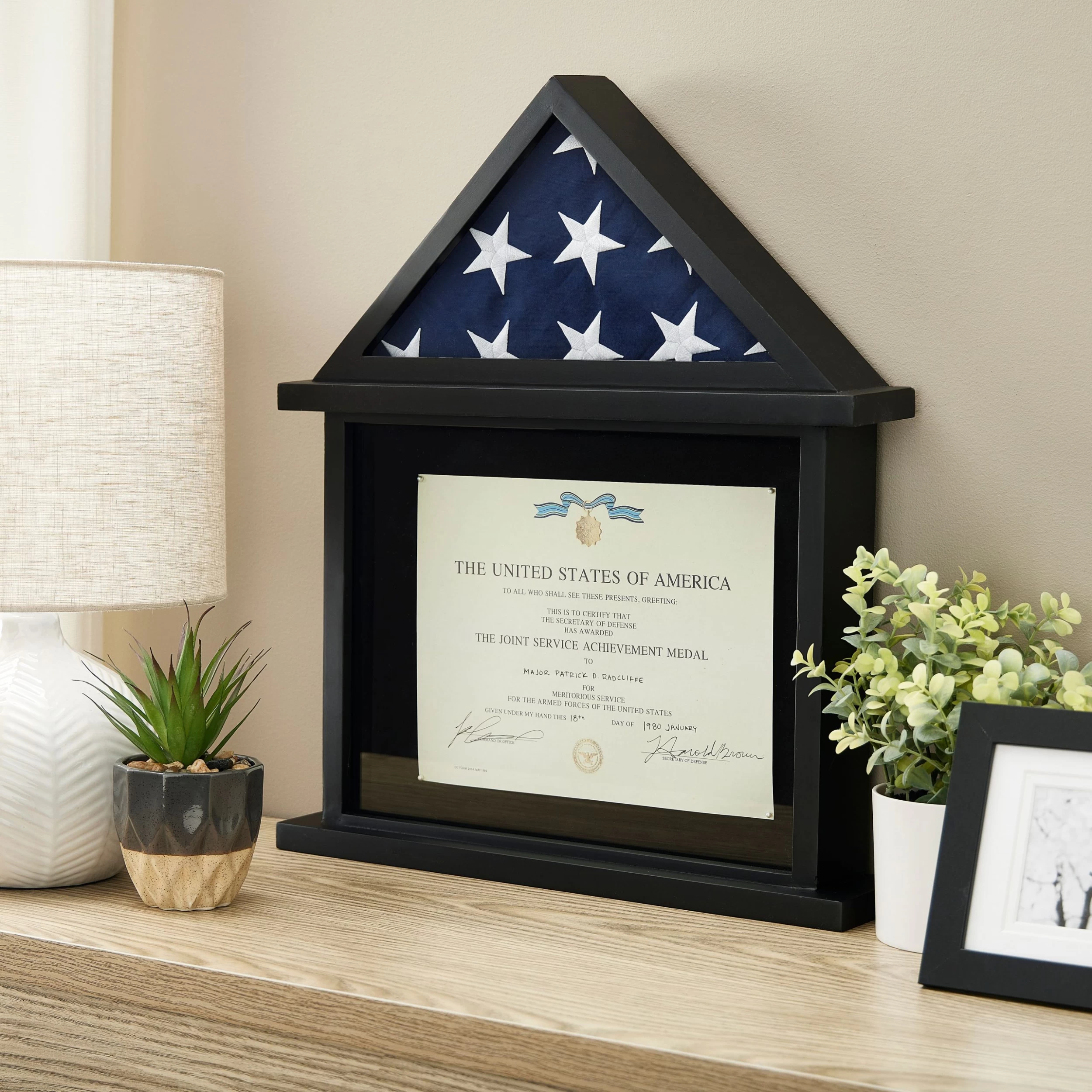 6 Pack: Flag & Certificate Display Case By Studio Décor® 2 6 Pack: Flag & Certificate Display Case By Studio Décor® - Image 2