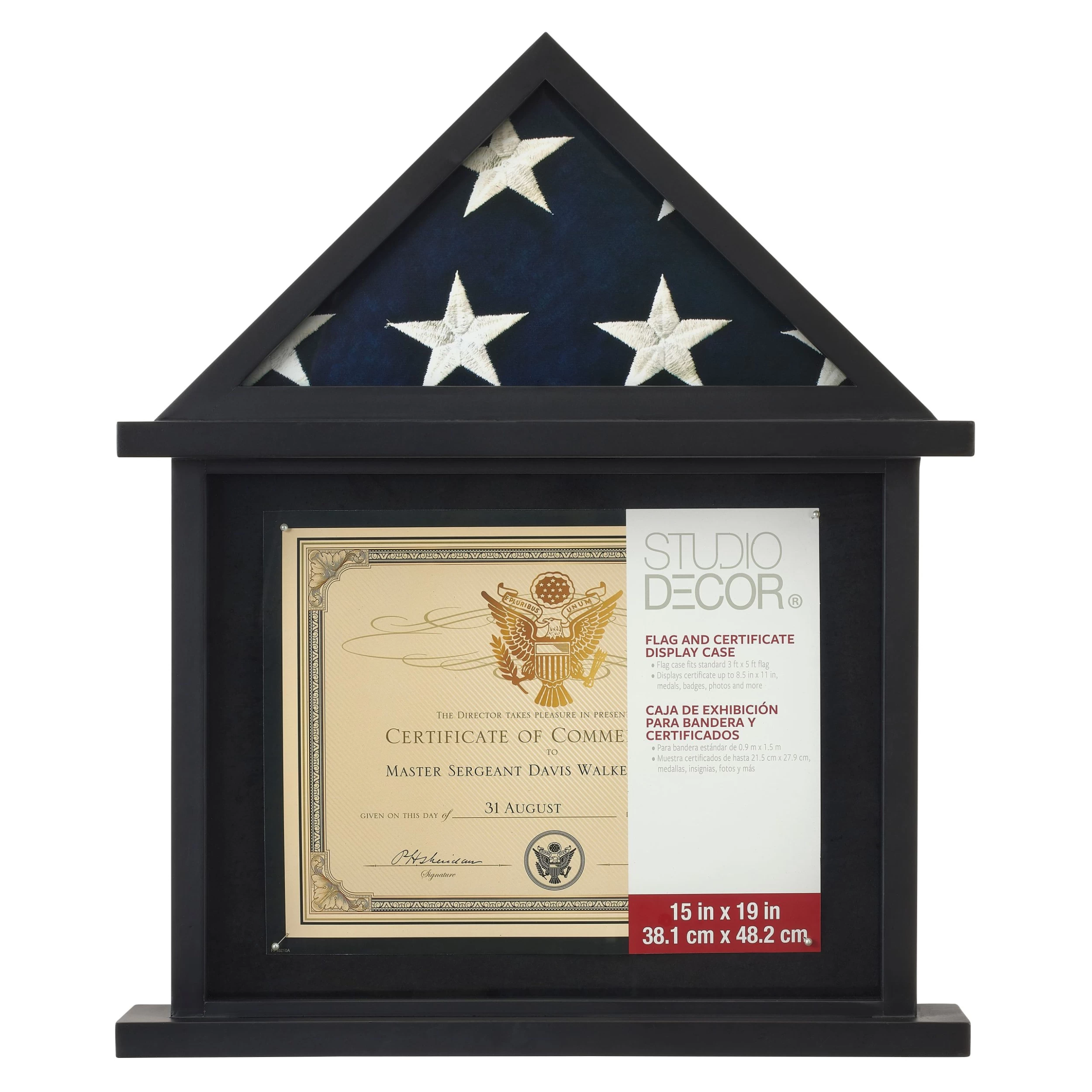 6 Pack: Flag & Certificate Display Case By Studio Décor® 3 6 Pack: Flag & Certificate Display Case By Studio Décor® - Image 3