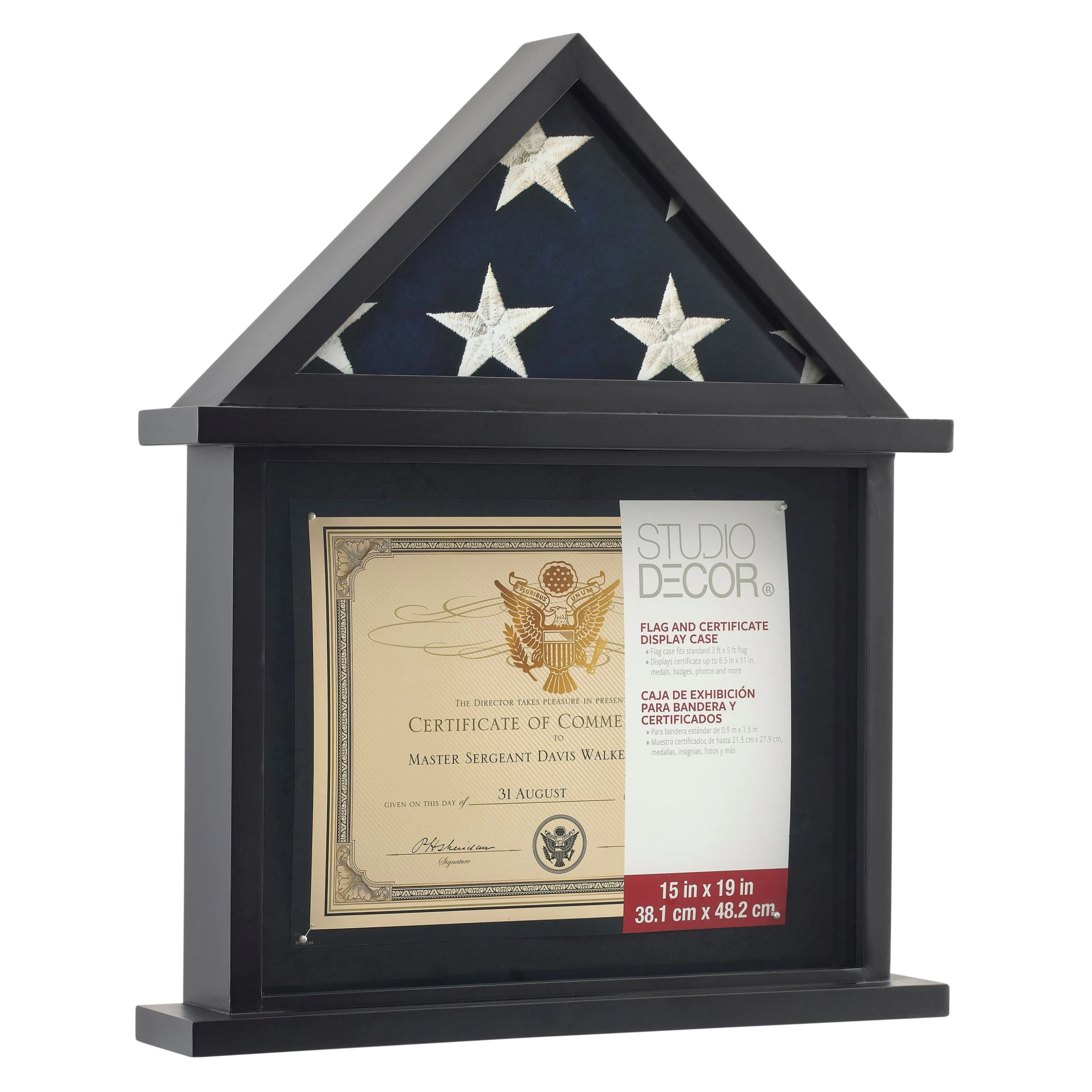 6 Pack: Flag & Certificate Display Case By Studio Décor® 4 6 Pack: Flag & Certificate Display Case By Studio Décor® - Image 4