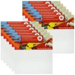12 Pack: Level 2 Gallery Wrapped Traditional Canvas By Artist's Loft® -Tailoring Master MP472541 40