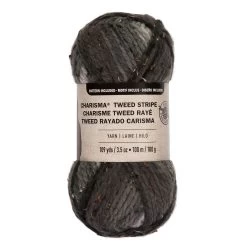 15 Pack: Charisma™ Tweed Stripe Yarn By Loops & Threads® -Tailoring Master MP519017 1