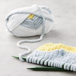 18 Pack: Sweet Snuggles™ Stripes Yarn By Loops & Threads® -Tailoring Master MP640113 20