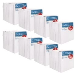 8 Packs: 12 Ct. (96 Total) 8" X 8" Super Value Canvas By Artist's Loft™ Necessities™